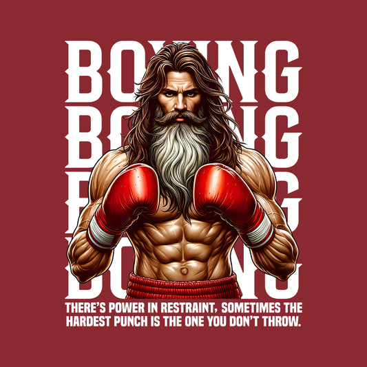 Boxing Jesus Christian Inspiring Faith-Based | PRODUCT CODE: BNGXJUSCHRAFH