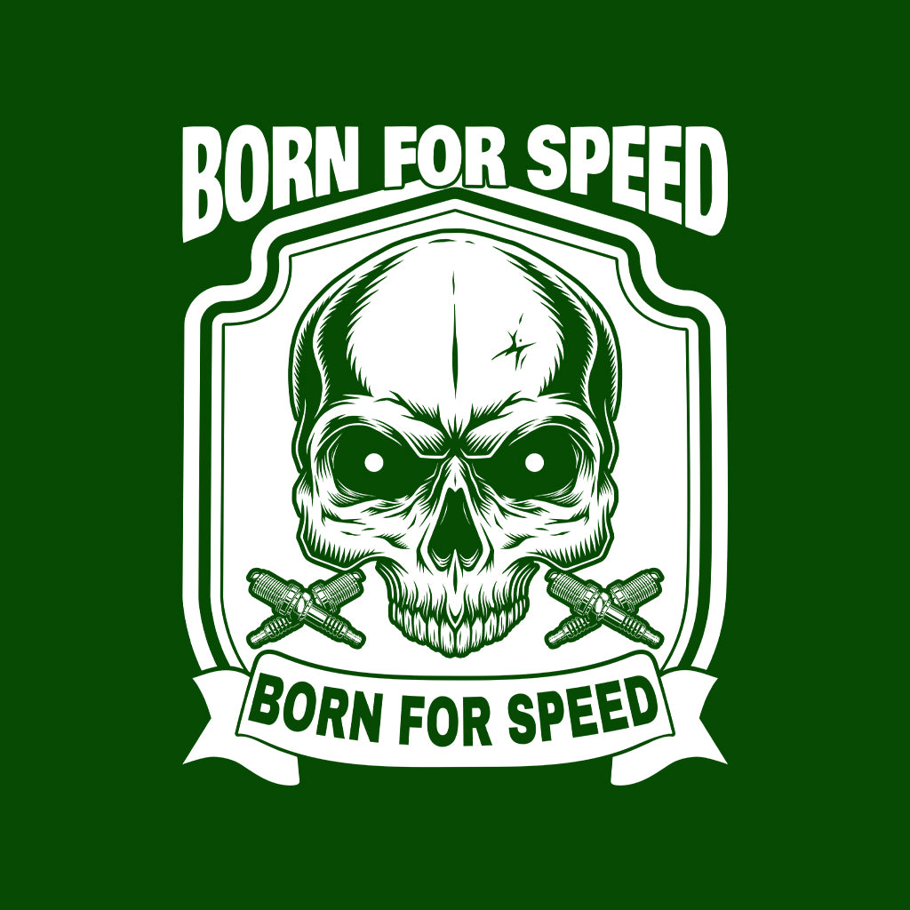 Born for Speed Skull Edgy Skull Biker | PRODUCT CODE: BRMFOSPDEGYL