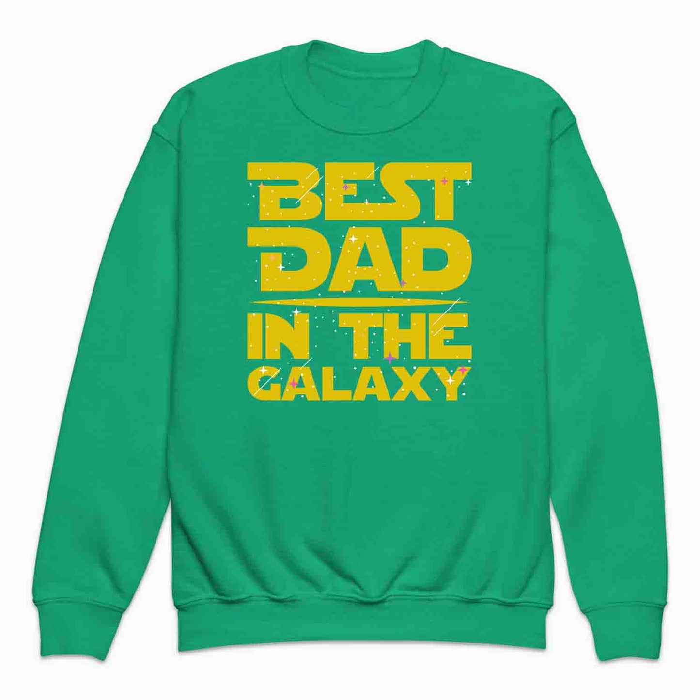 Best Dad in the Galaxy Kids T-Shirt, Jumper & Hoodie – Star Wars-Inspired Sci-Fi Father’s Day Gift for Geeky Dads | PRODUCT CODE: BTSHDGXL