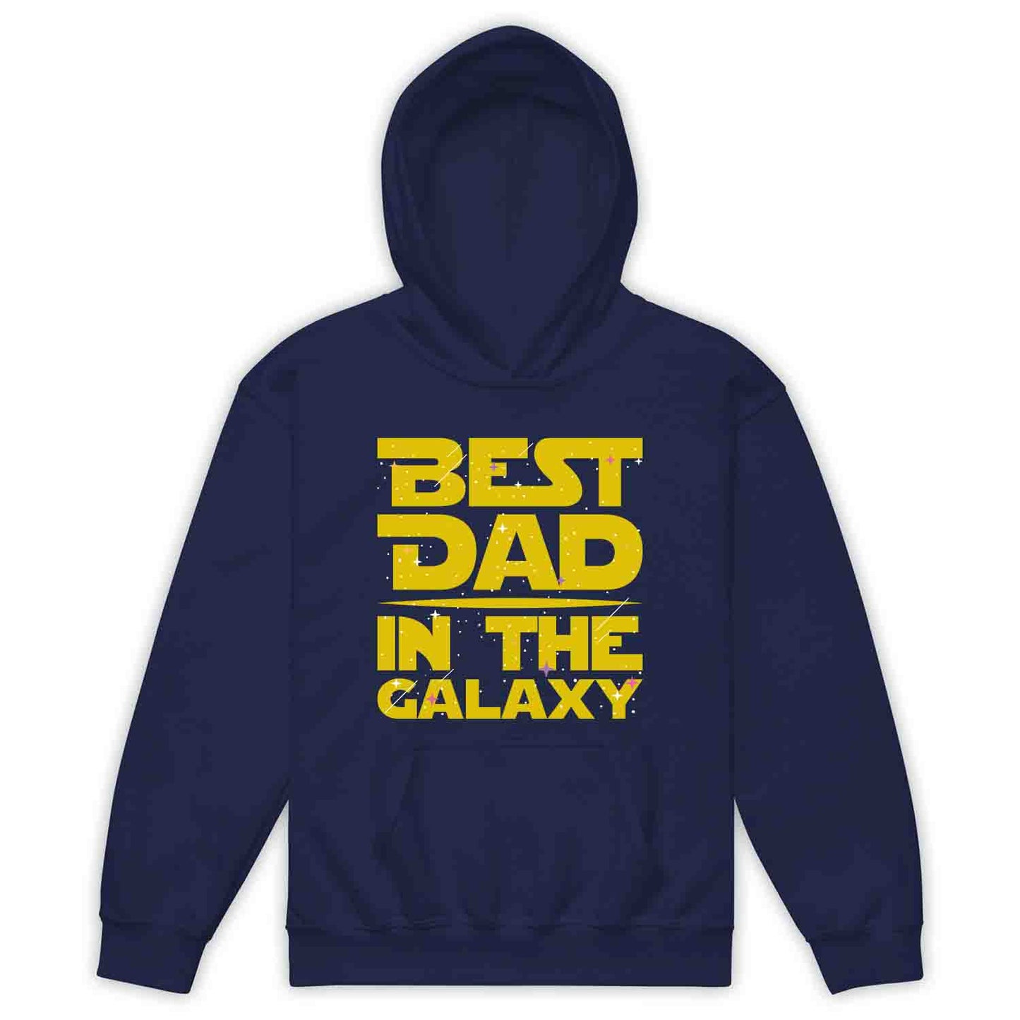 Best Dad in the Galaxy Kids T-Shirt, Jumper & Hoodie – Star Wars-Inspired Sci-Fi Father’s Day Gift for Geeky Dads | PRODUCT CODE: BTSHDGXL