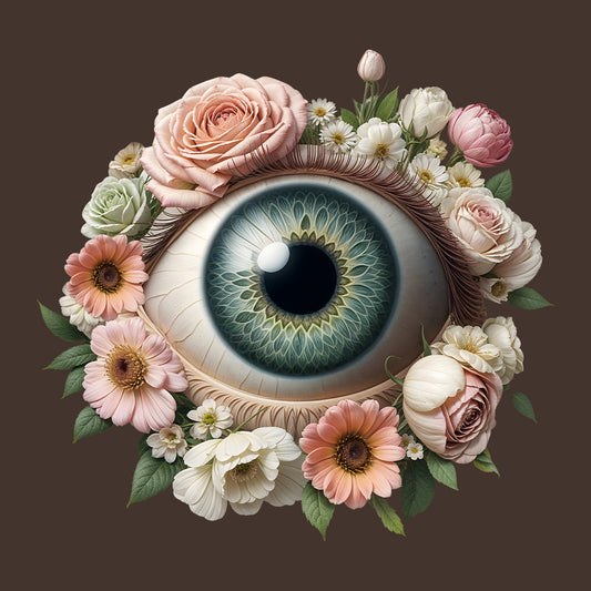 Beautiful Optometry-Inspired Floral Eye Vision Optometrist | PRODUCT CODE: BTUOPSMYTRFL