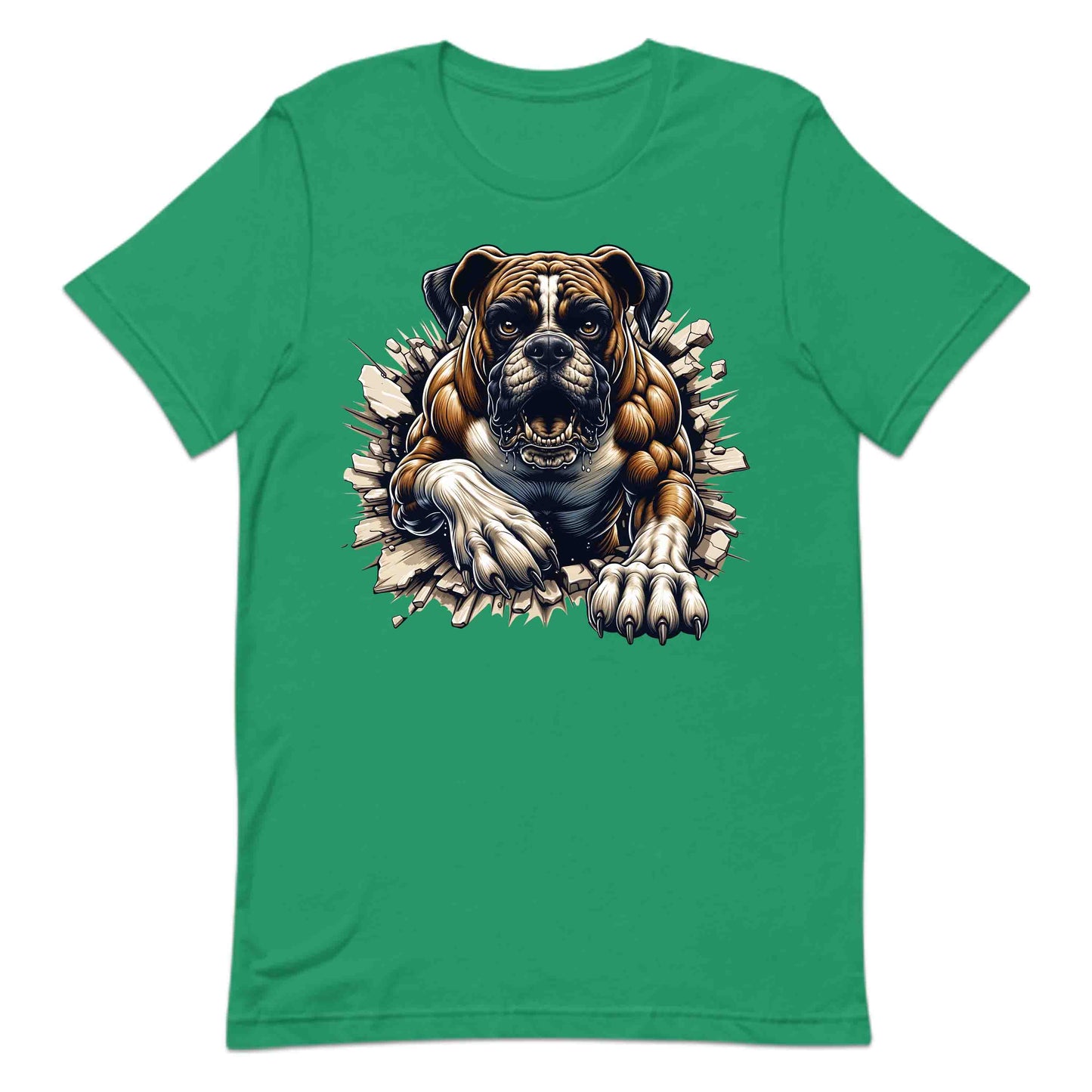 Boxer Dog Breaking Through Wall 3D Realistic Dog | PRODUCT CODE: BXRODGBRKNWM