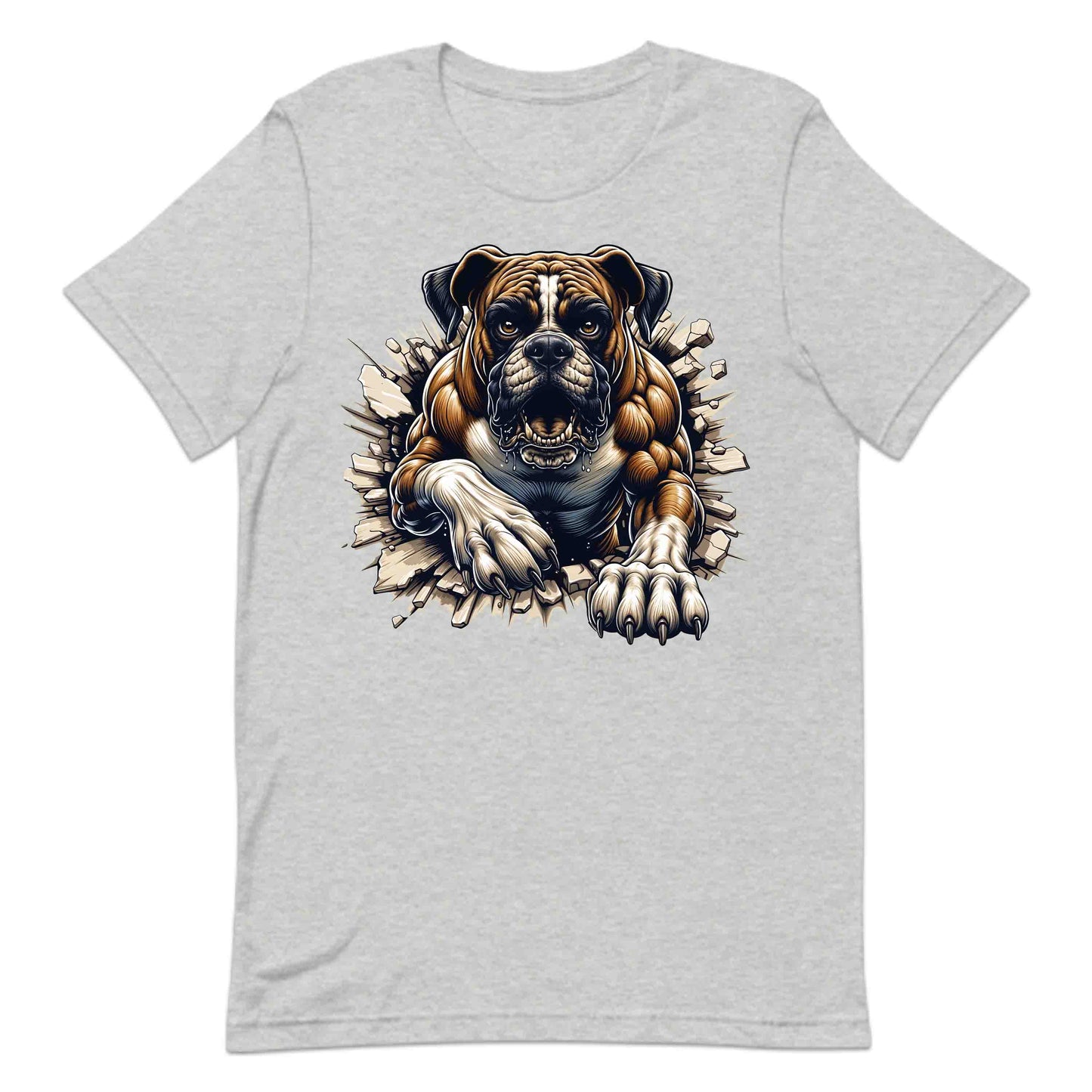 Boxer Dog Breaking Through Wall 3D Realistic Dog | PRODUCT CODE: BXRODGBRKNWM