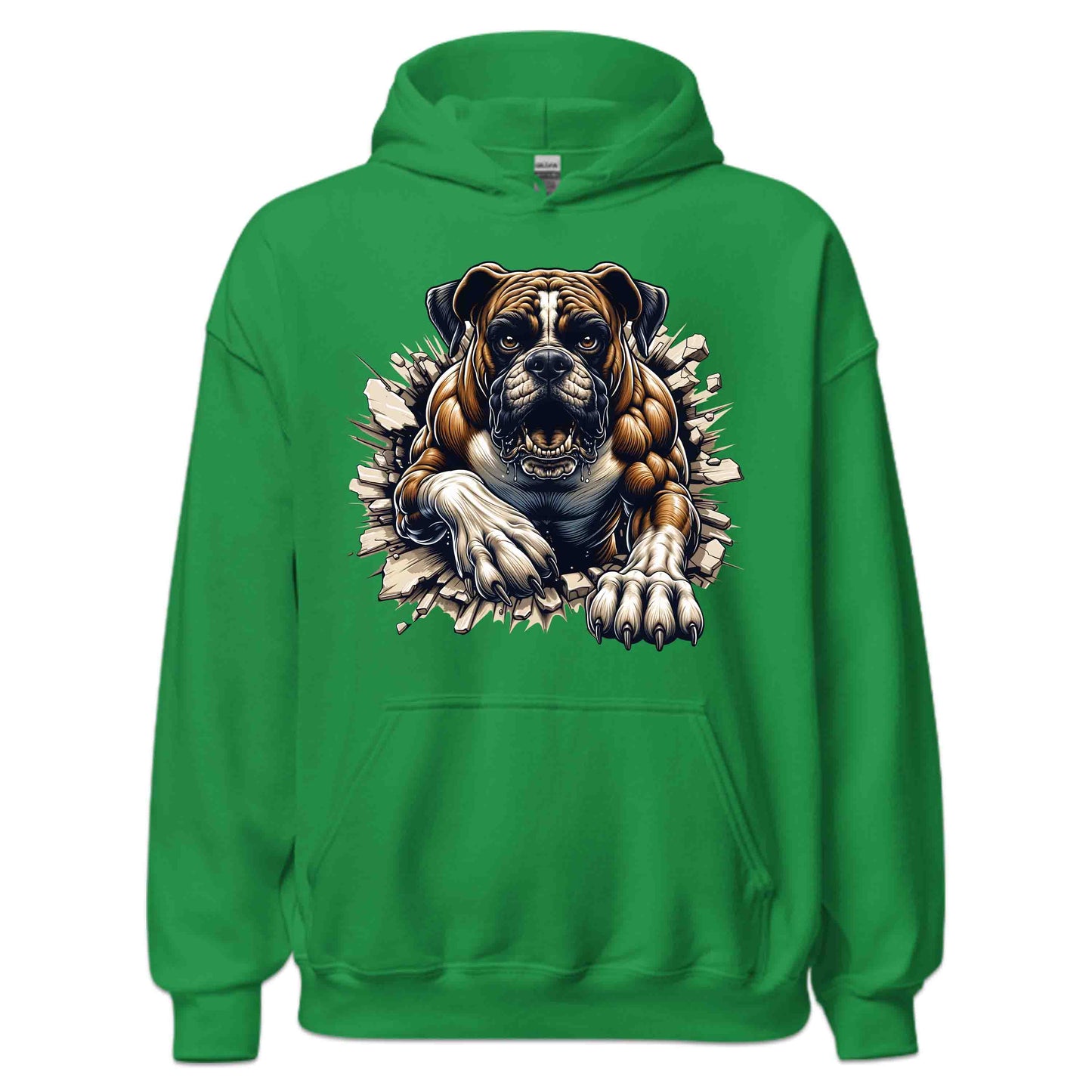 Boxer Dog Breaking Through Wall 3D Realistic Dog | PRODUCT CODE: BXRODGBRKNWM
