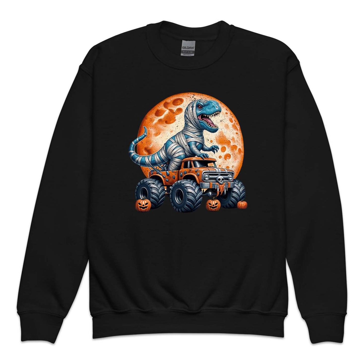 Halloween Monster Truck Mummy Dinosaur Spooky Saurus | PRODUCT CODE: HLMNSTRKM