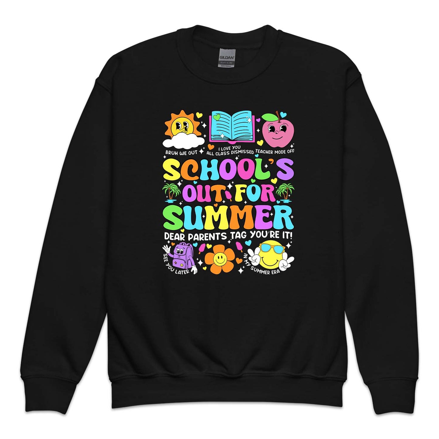 Schools Out For Summer Vacation Goodbye School | PRODUCT CODE: LSTENDYRM