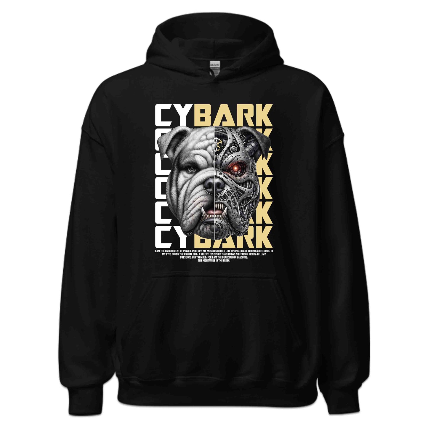 Cybark Guardian Cybernetic Dog Futuristic Tech Fusion Sci-Fi Animal Lovers | PRODUCT CODE: CBRKYGDNTFU