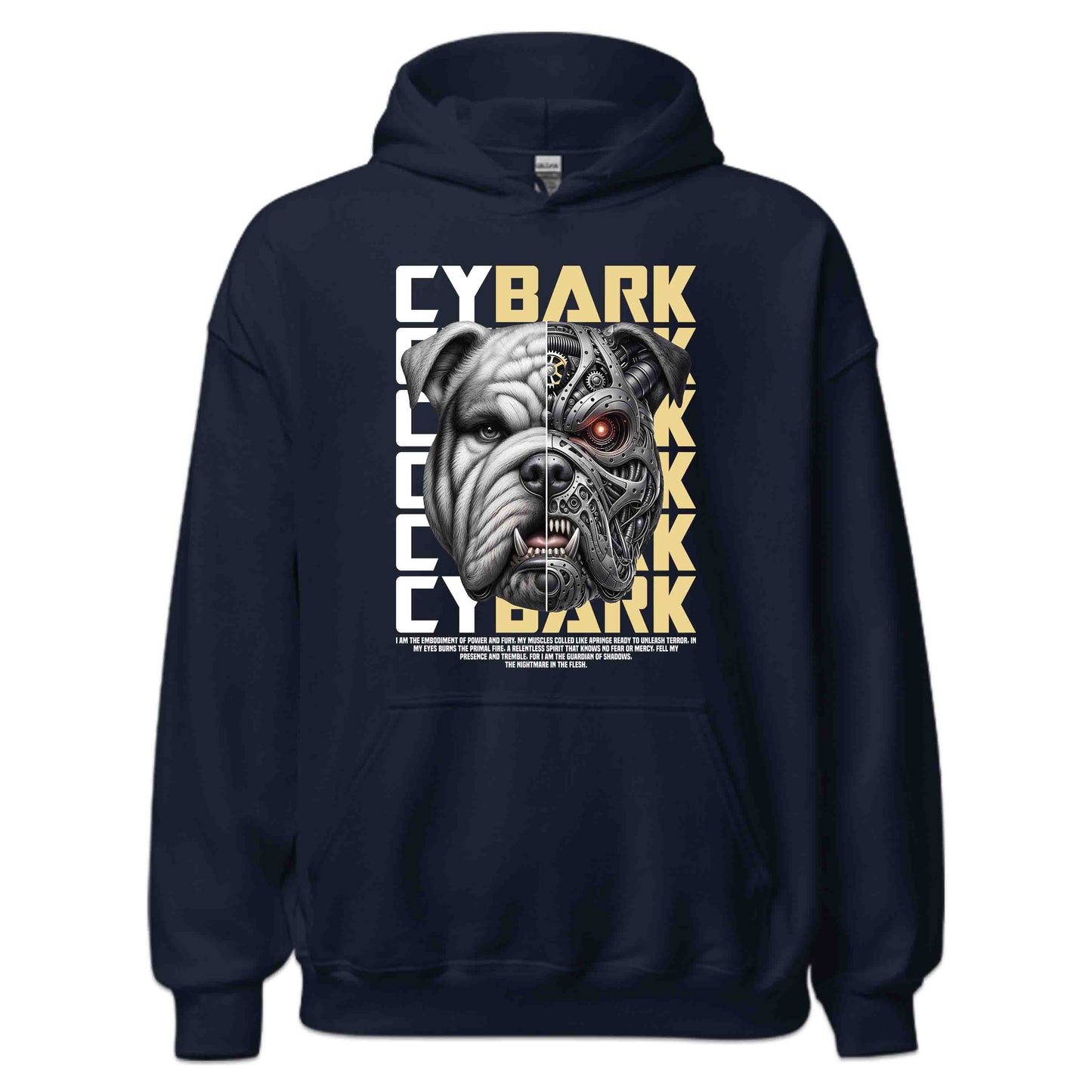 Cybark Guardian Cybernetic Dog Futuristic Tech Fusion Sci-Fi Animal Lovers | PRODUCT CODE: CBRKYGDNTFU