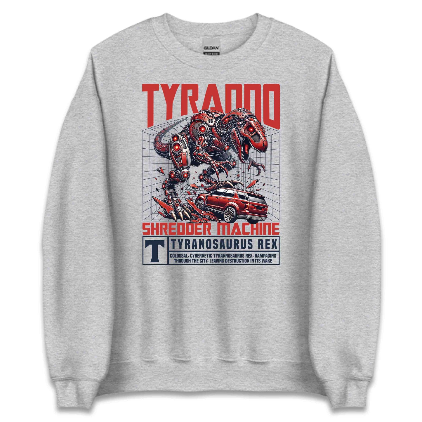 Cybernetic Tyrannosaurus Epic Shredder Machine Dinosaur Futuristic Robot T-Rex | PRODUCT CODE: CBYRTMCYEPSHD