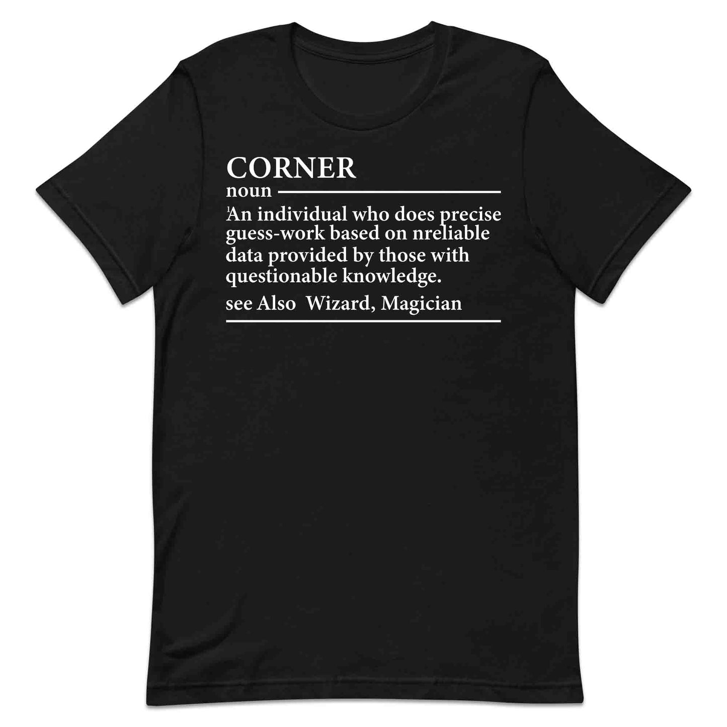 Coroner Definition T-Shirt, Sweatshirt & Hoodie – Dark Humor for Morticians, Medical Examiners & Funeral Workers | PRODUCT CODE: CDSAYERIF