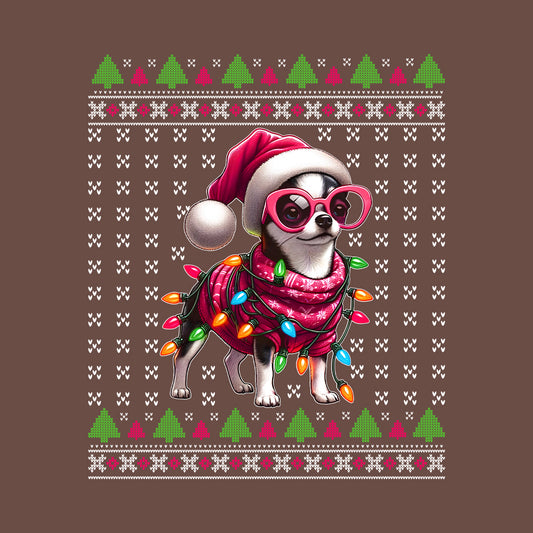 Christmas Chihuahua Dog Festive Xmas Pet | PRODUCT CODE: CHARMTSGD