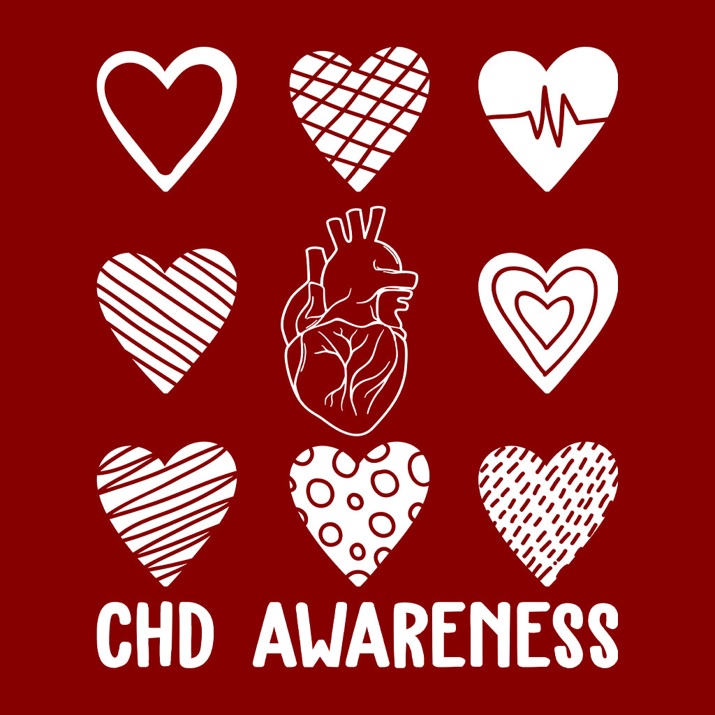 CHD Awareness Congenital Heart Defect Support Cardiology CHD Fighter Survivor | PRODUCT CODE: CHDSFBEIANBO