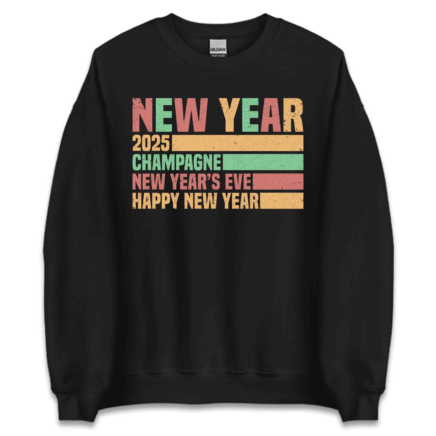 New Year 2025 Champagne Celebration Elegant Festive NYE | PRODUCT CODE: CHMNGCLBENWY