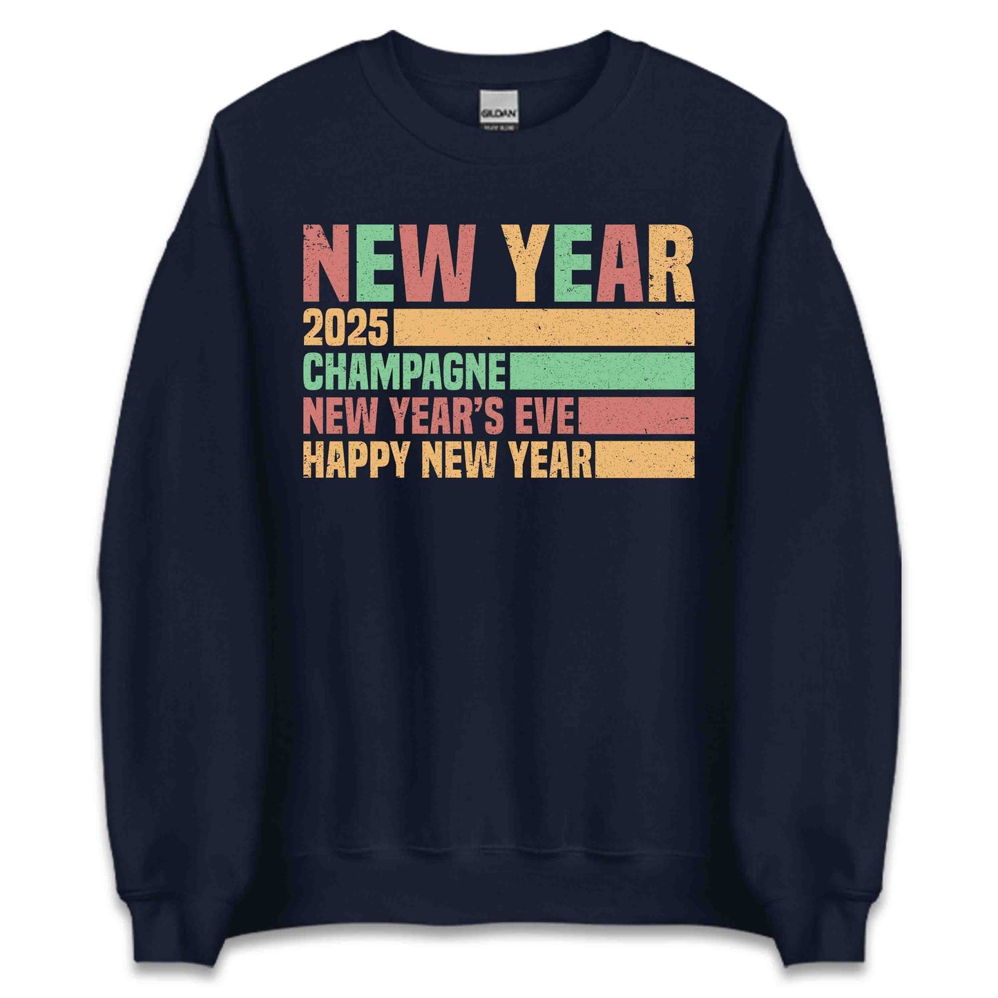 New Year 2025 Champagne Celebration Elegant Festive NYE | PRODUCT CODE: CHMNGCLBENWY