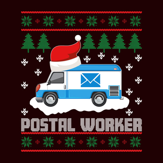 Christmas Postal Worker Xmas Delivery Service  | PRODUCT CODE: CHRMPSTLWKDV