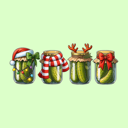 Christmas Pickles Festive Pickle Jar Xmas | PRODUCT CODE: CHRPKLGNDJR