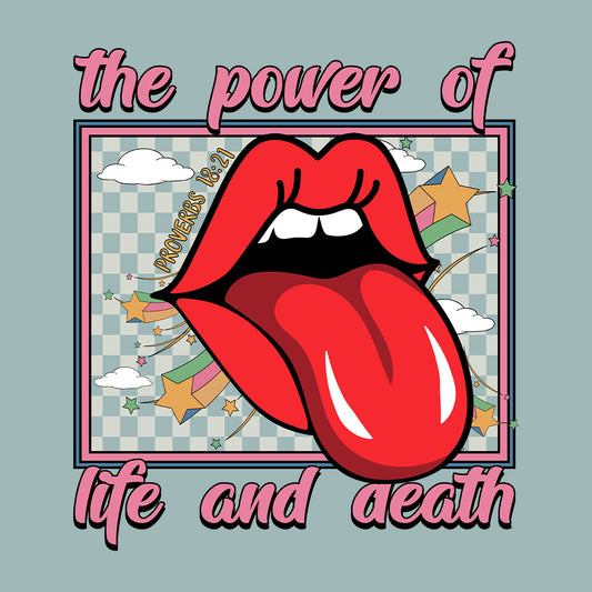 Christian Proverbs 18:21 Power Of The Tongue | PRODUCT CODE: CHRPRVBSR