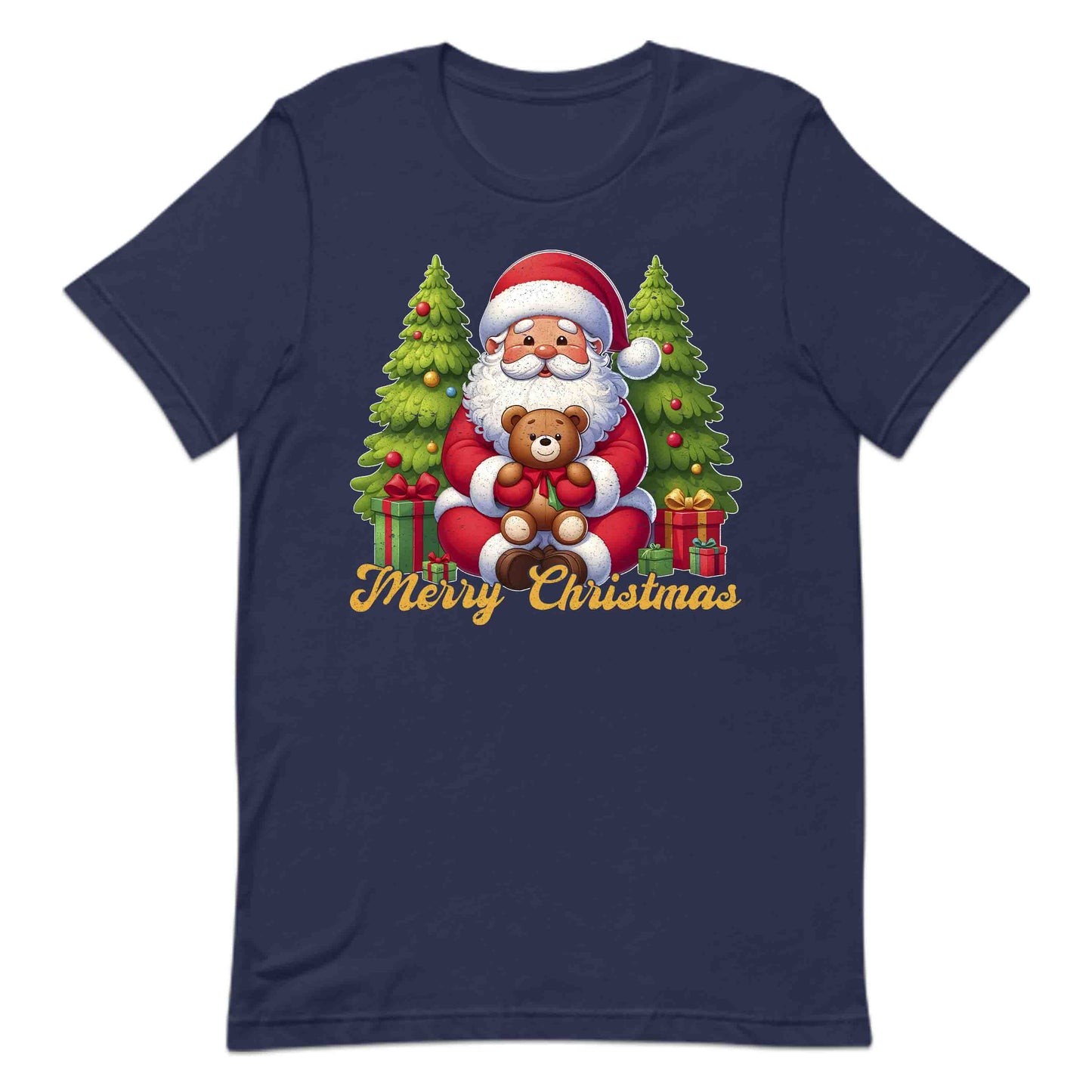 Christmas Santa With Teddy Bear Holiday Season Xmas | PRODUCT CODE: CHRTDYBRAHLY