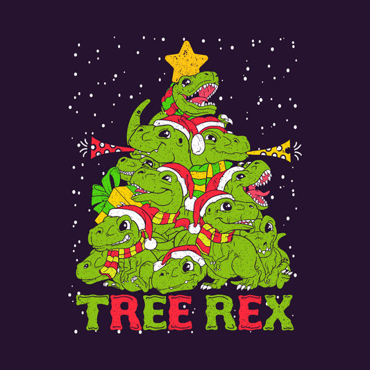 Christmas Tree Rex Dinosaur Xmas Festive Dino | PRODUCT CODE: CHRTEXMDNOS