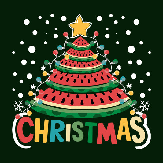 Christmas Watermelon Tree Festive Holiday Fruit Xmas Tree | PRODUCT CODE: CHRTWAMLNRE