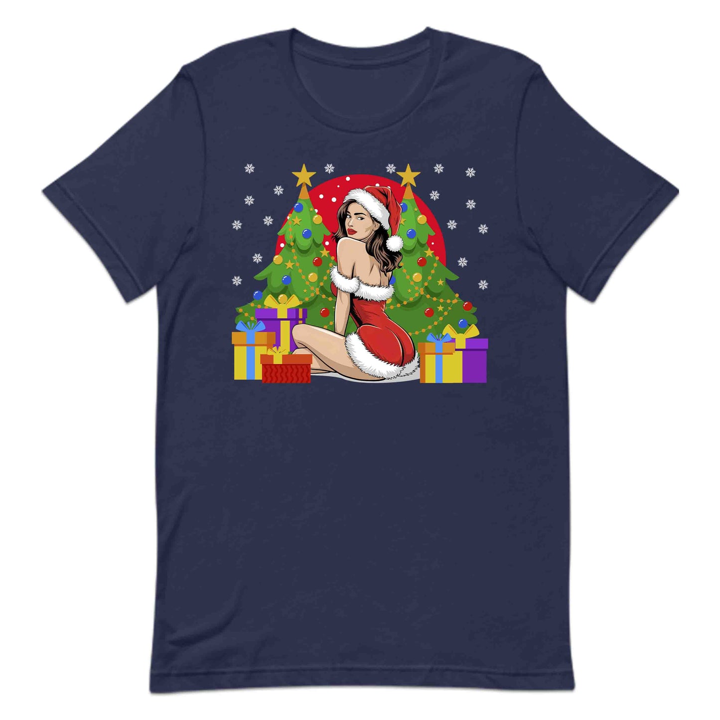 Christmas Sexy Santa Girl Pin-Up Naughty Xmas | PRODUCT CODE: CHTSYXNTAGRLK