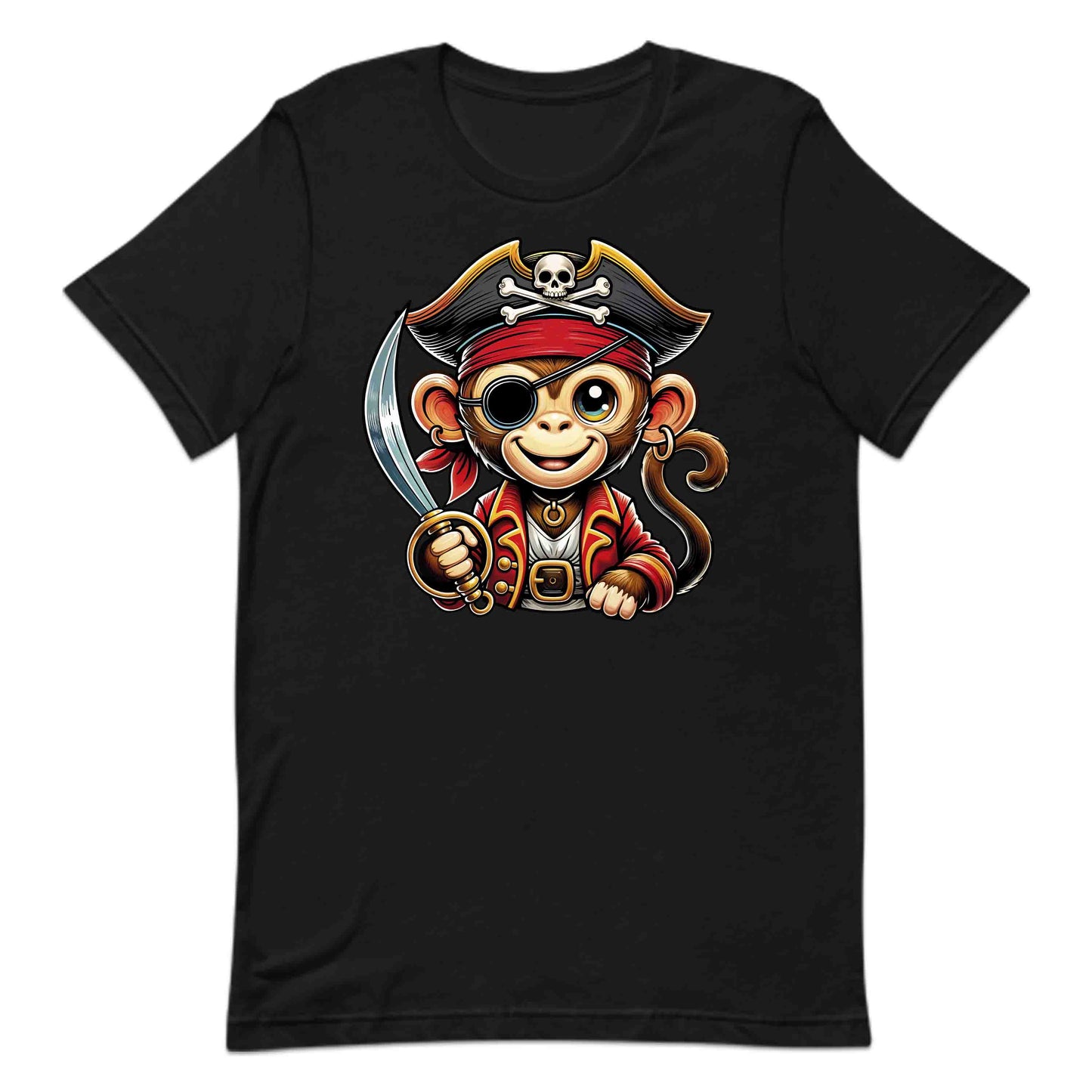 Cheeky Pirate Monkey with Sword Nautical Adventure Treasure Hunt | PRODUCT CODE: CKYPRTASWDOL