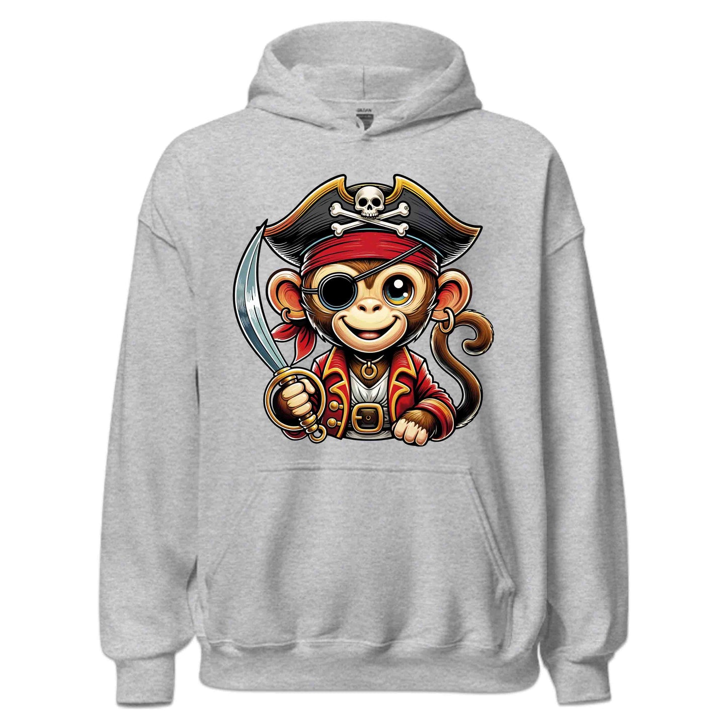 Cheeky Pirate Monkey with Sword Nautical Adventure Treasure Hunt | PRODUCT CODE: CKYPRTASWDOL