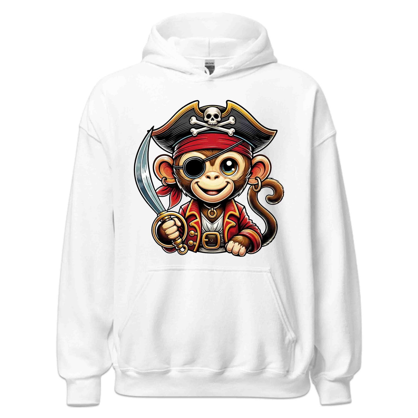 Cheeky Pirate Monkey with Sword Nautical Adventure Treasure Hunt | PRODUCT CODE: CKYPRTASWDOL