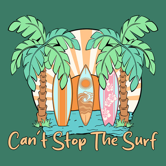 Summer Vacations Can't Stop The Surf | PRODUCT CODE: CNTSHRFUB