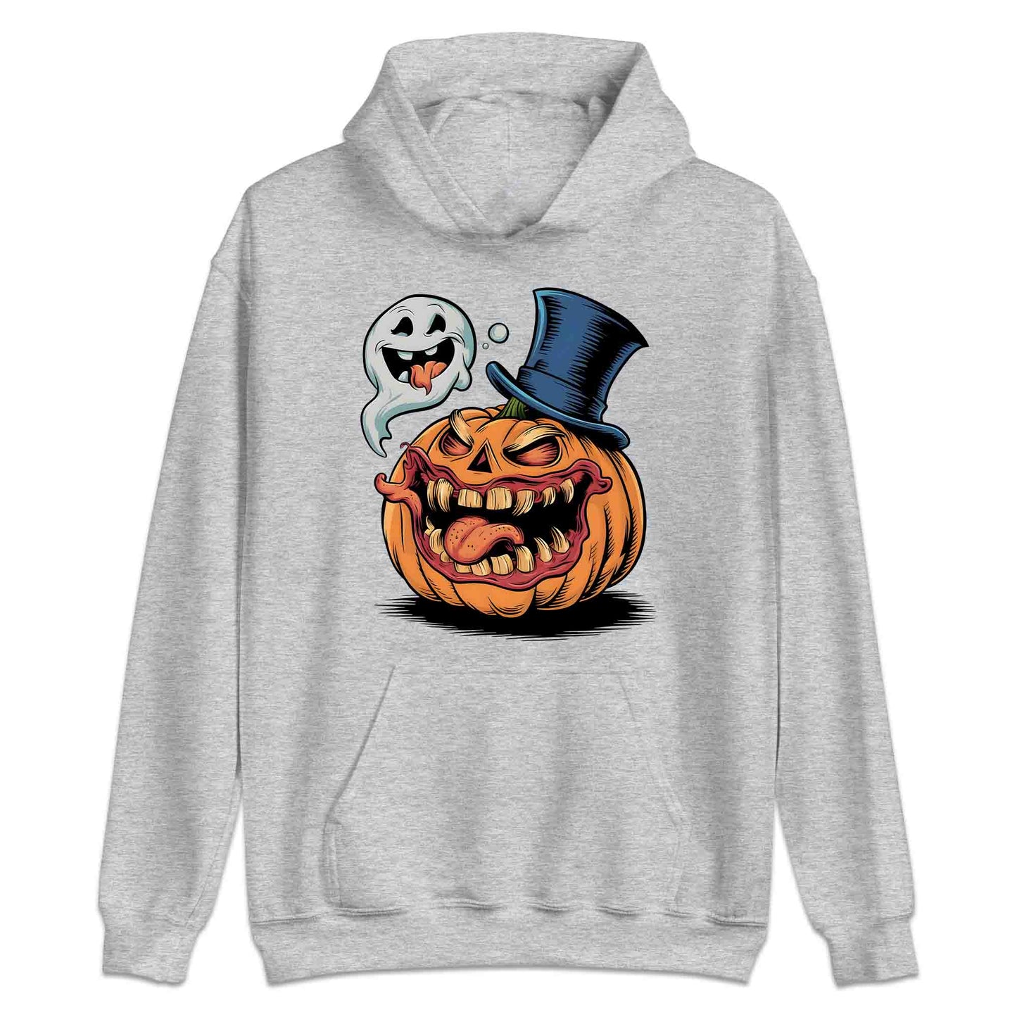 Crazy Pumpkin & Ghost T-Shirt, Wacky Jack-O’-Lantern Sweatshirt, Spooky Horror Hoodie | PRODUCT CODE: COIHEWRNG
