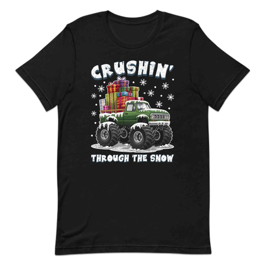 Crushin Through The Snow Monster Truck Christmas | PRODUCT CODE: CRSNGHTUMNK