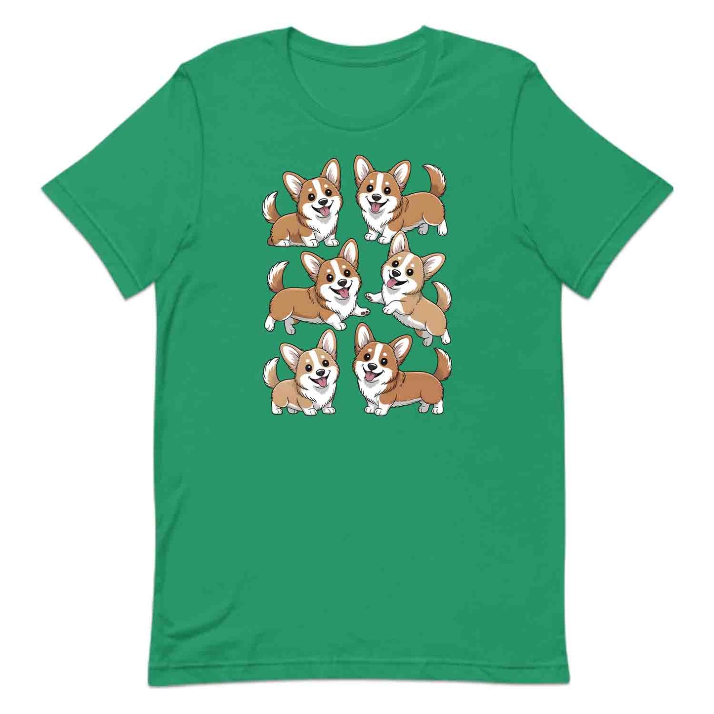 Cute Corgi Dog T-Shirt, Kawaii Puppy Sweatshirt, Smiling Corgis Hoodie | PRODUCT CODE: CRTADHGHOL