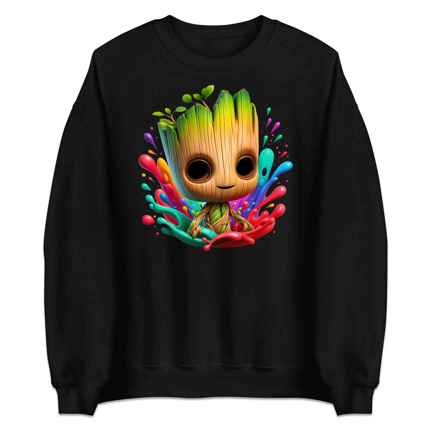 Baby Groot T-Shirt | Guardians of the Galaxy Jumper | Marvel Comic Art Hoodie | PRODUCT CODE: CTYGRTIBVLAD