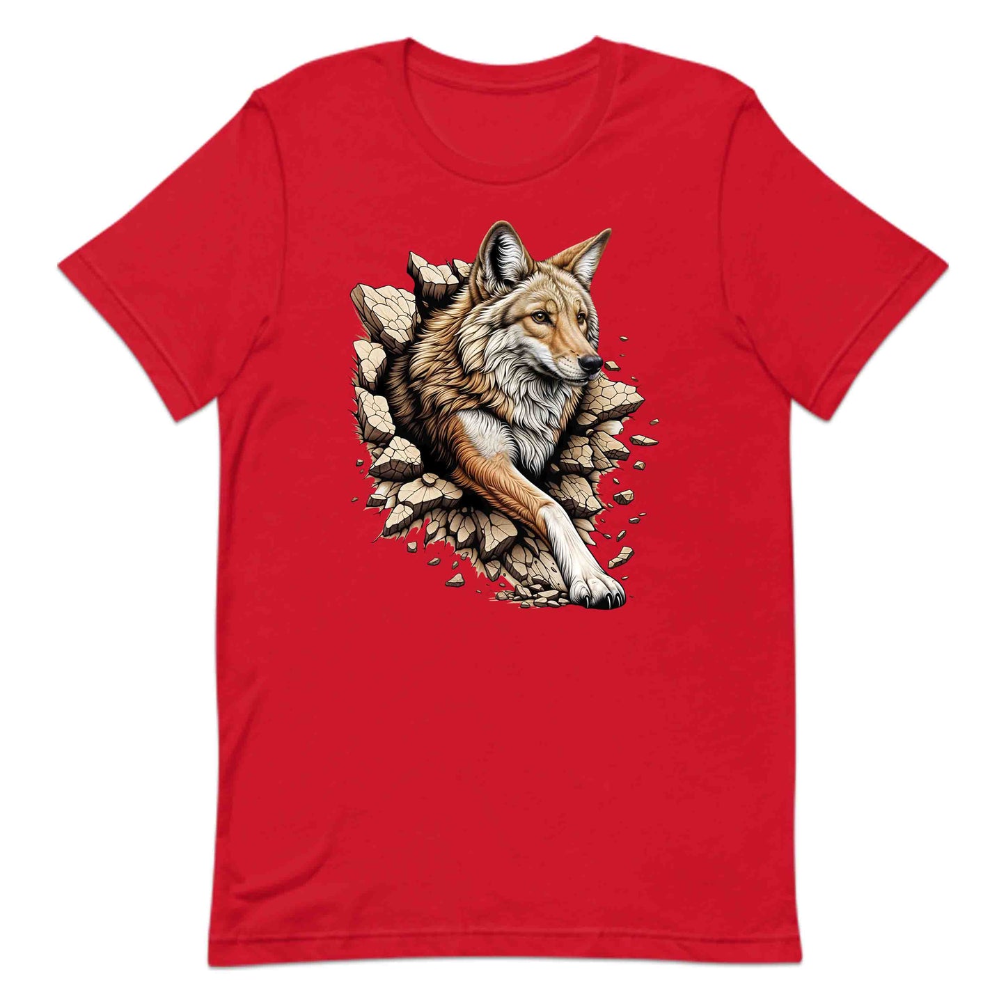 Coyote Breaking Through Wall 3D Realistic Coyote | PRODUCT CODE: CYTEBRKNWLEN