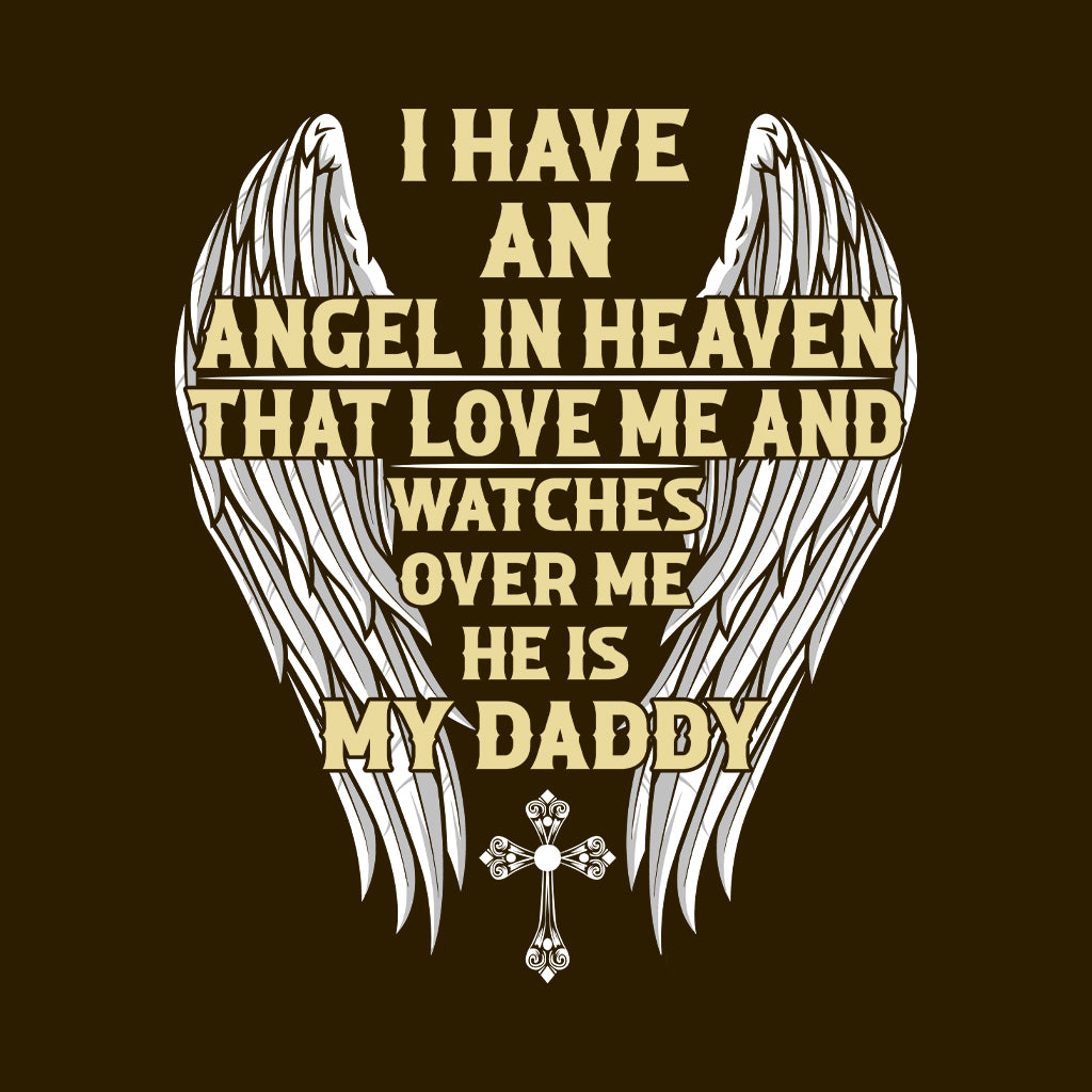 Daddy Memorial Angel In Heaven Daddy Remembrance Sentimental Keepsake | PRODUCT CODE: DAMRYEANGW