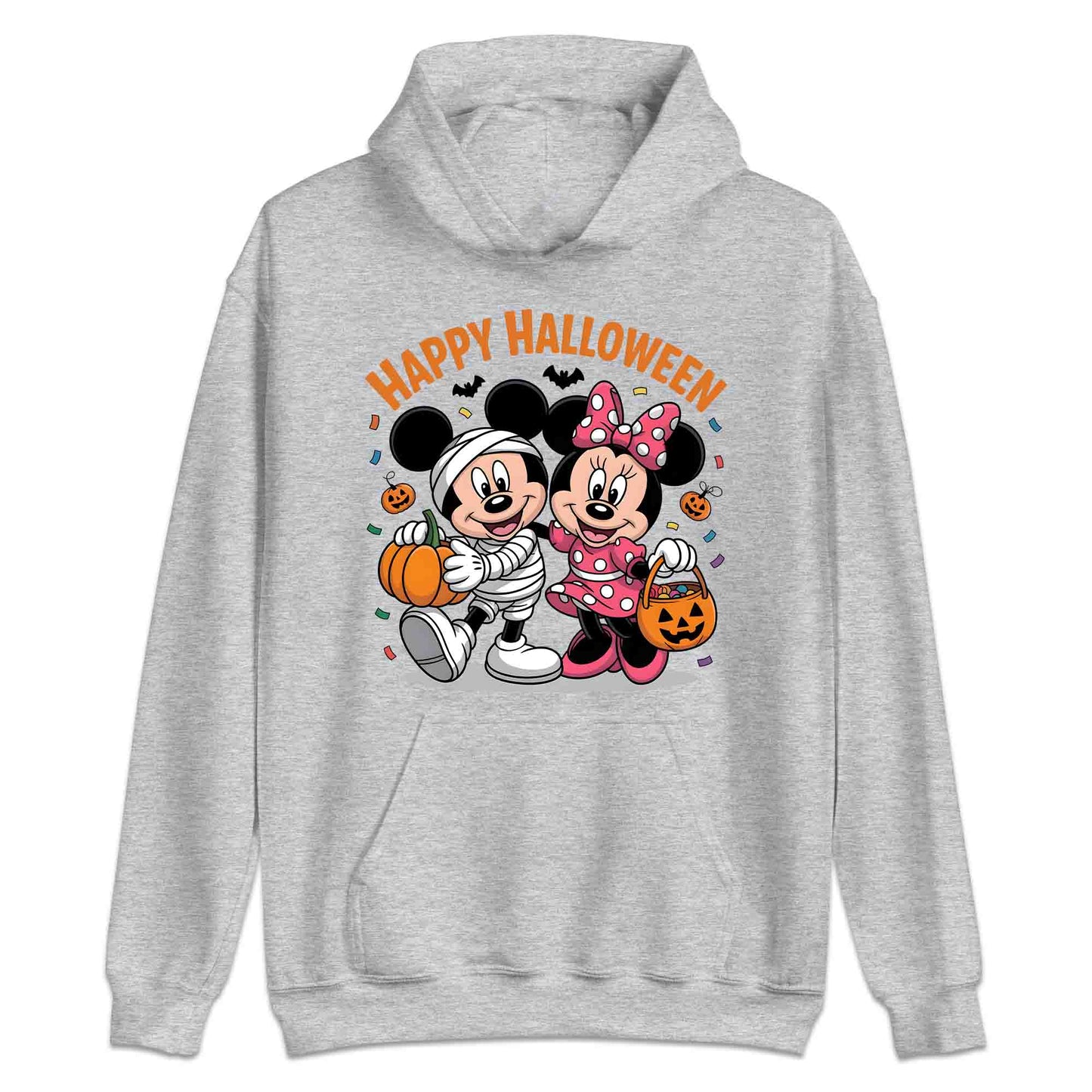 Happy Halloween Mickey & Minnie T-Shirt, Pumpkin Candy Sweatshirt, Spooky Disney Hoodie | PRODUCT CODE: DASNBVRWUC