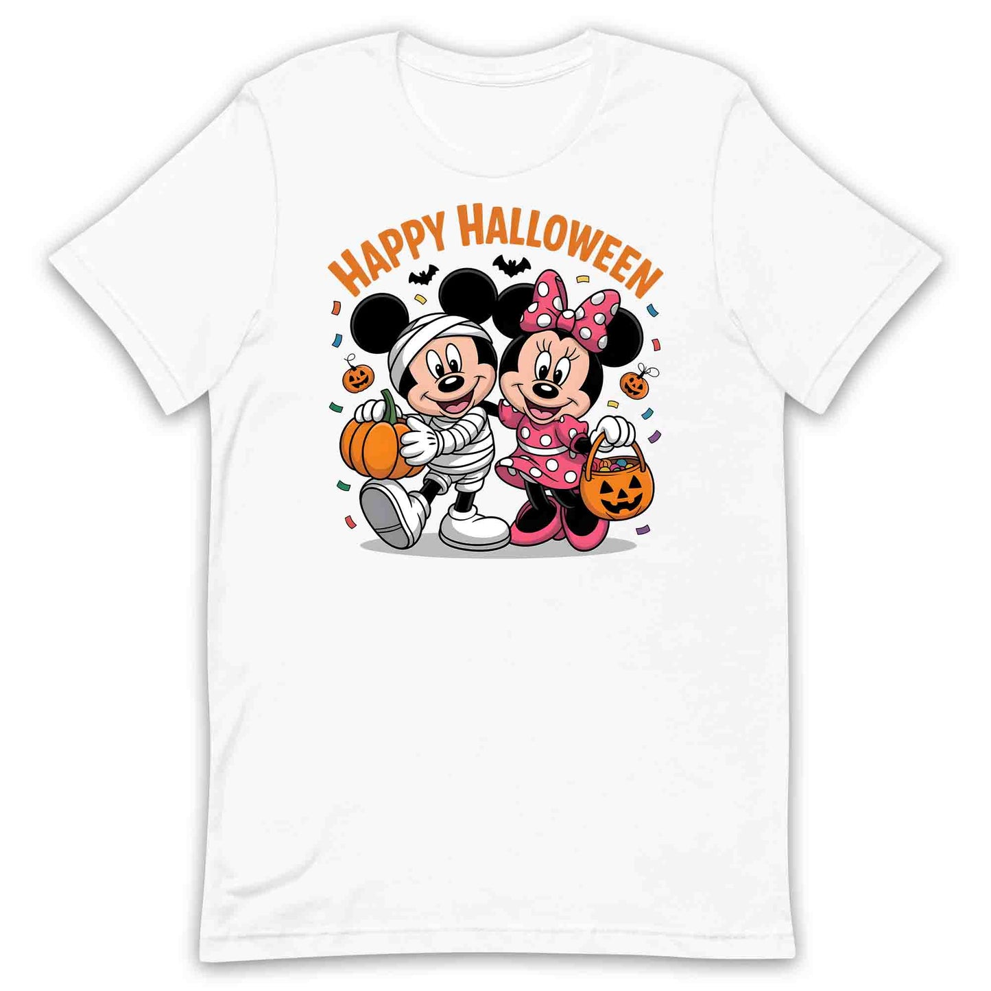 Happy Halloween Mickey & Minnie T-Shirt, Pumpkin Candy Sweatshirt, Spooky Disney Hoodie | PRODUCT CODE: DASNBVRWUC