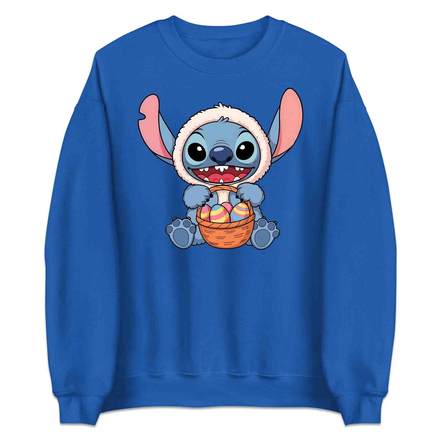 Disney Stitch Easter T-Shirt | Bunny Stitch & Colorful Eggs Jumper | Easter Lilo & Stitch Hoodie | PRODUCT CODE: DFGDMERWOIV
