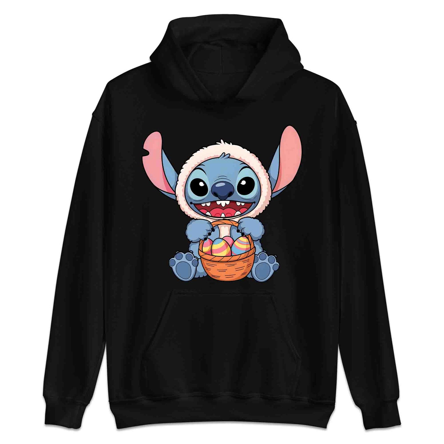 Disney Stitch Easter T-Shirt | Bunny Stitch & Colorful Eggs Jumper | Easter Lilo & Stitch Hoodie | PRODUCT CODE: DFGDMERWOIV