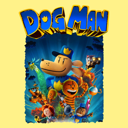 Dog Man World Book Day T-Shirt | Humanoid Animal Cop Dog Jumper | Comic Story Book Hoodie | PRODUCT CODE: DGHJEOIQWM