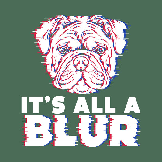 Dog It's All A Blur Hip Hop Concert Merchandise | PRODUCT CODE: DGTIALBDRKO