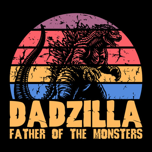 Dadzilla T-Shirt, Jumper & Hoodie – Vintage Godzilla-Inspired Father’s Day Gift for New & Legendary Dads | PRODUCT CODE: DJNBKJRF