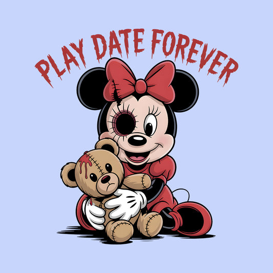 Minnie Mouse Play Date T-Shirt, Horror Cartoon Sweatshirt, Disney Halloween Hoodie | PRODUCT CODE: DNBASWRUO