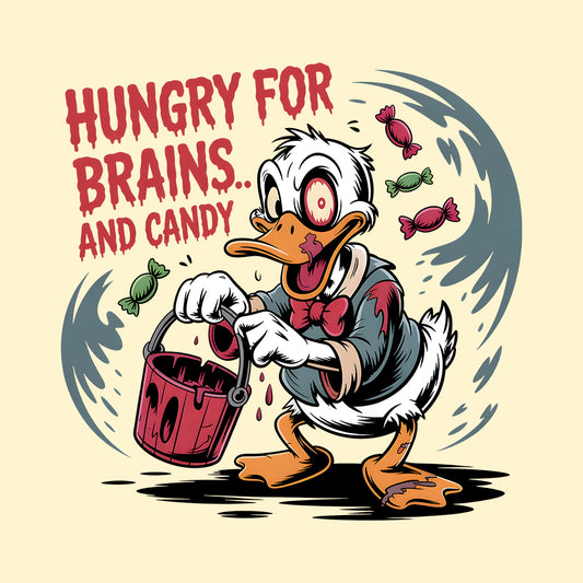 Disney Donald Duck Zombie T-Shirt, Spooky Halloween Sweatshirt, Horror Cartoon Hoodie | PRODUCT CODE: DNBRWZHF
