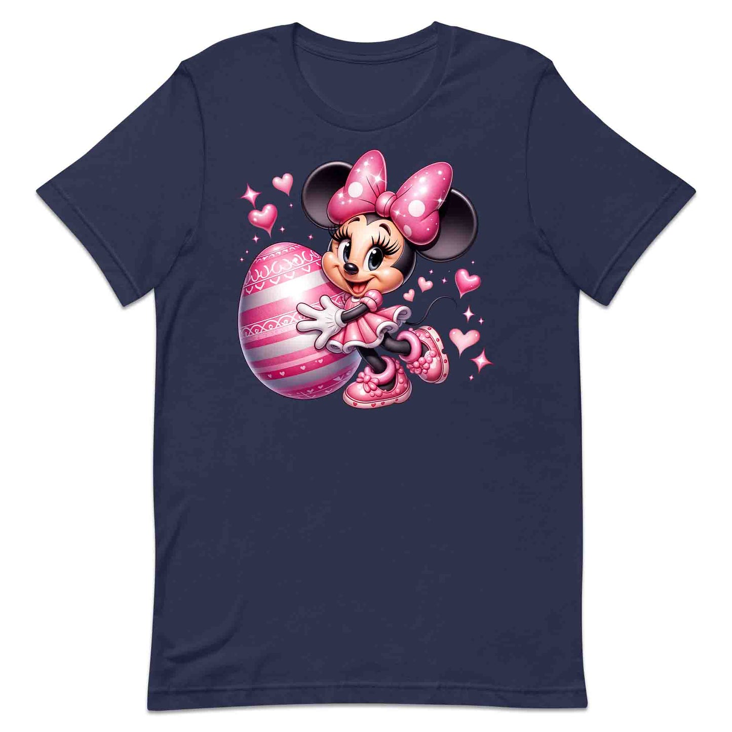Disney Minnie Mouse Easter T-Shirt | Pink Bow & Festive Egg Jumper | Disney Lovers Hoodie | PRODUCT CODE: DNJKETEPASD