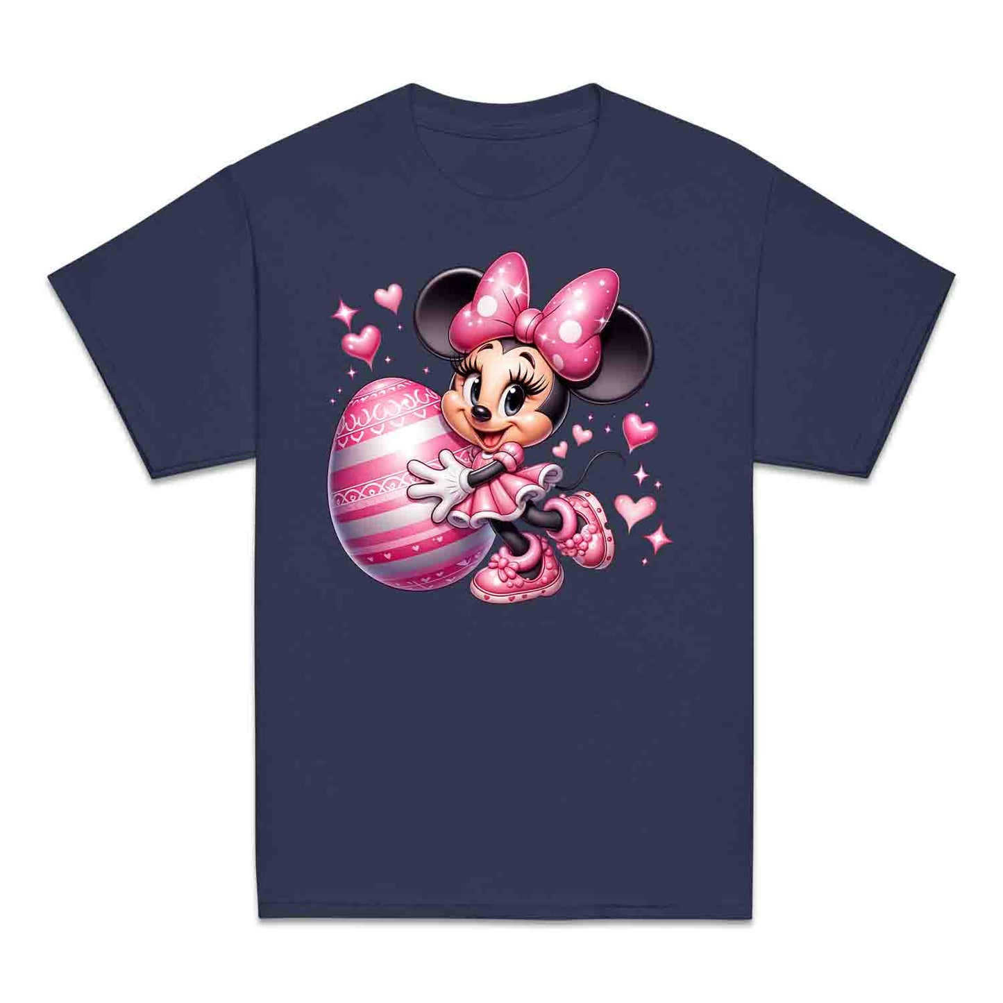 Disney Minnie Mouse Easter Kids T-Shirt | Pink Bow & Festive Egg Kids Jumper | Disney Lovers Hoodie | PRODUCT CODE: DNJKETEPASD