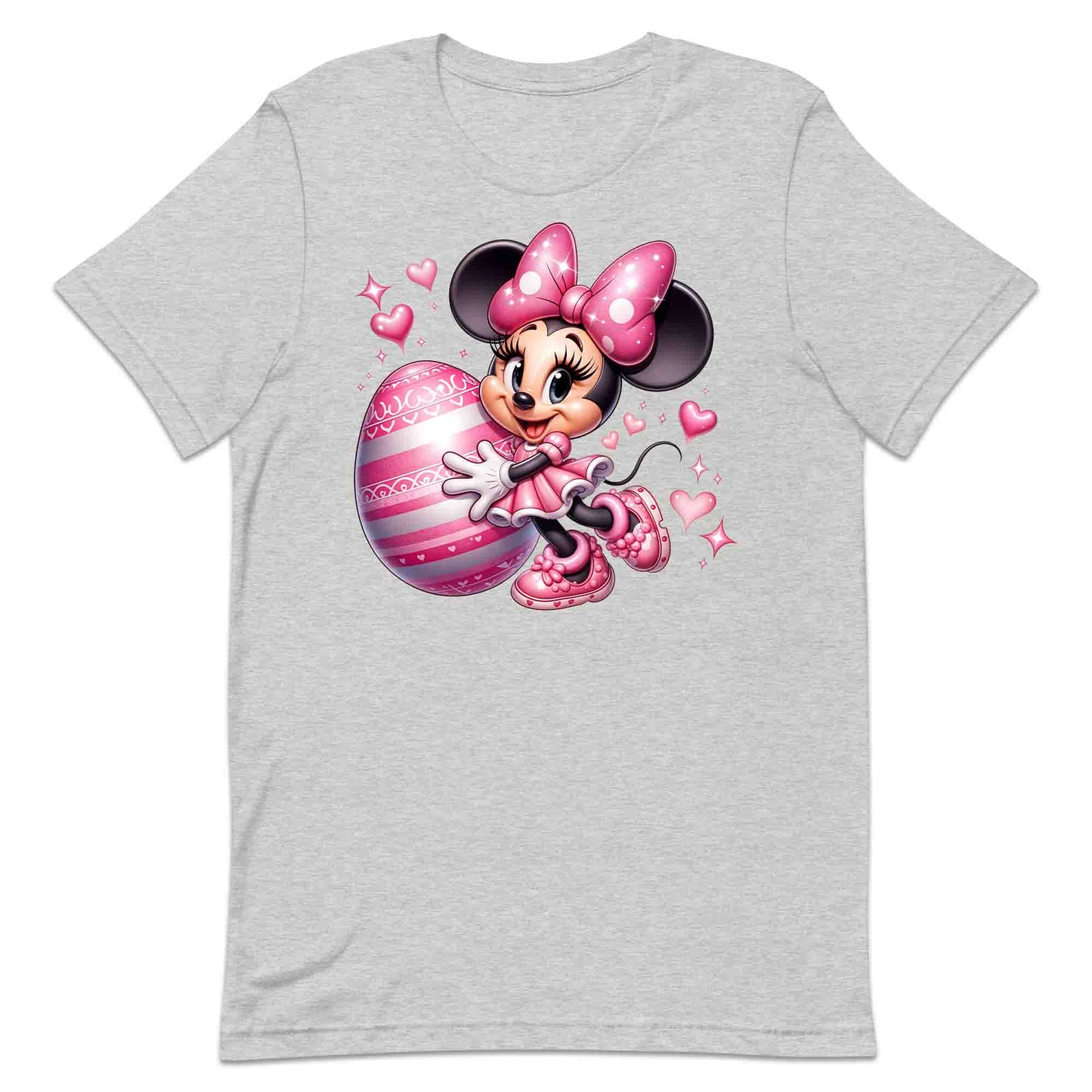 Disney Minnie Mouse Easter T-Shirt | Pink Bow & Festive Egg Jumper | Disney Lovers Hoodie | PRODUCT CODE: DNJKETEPASD