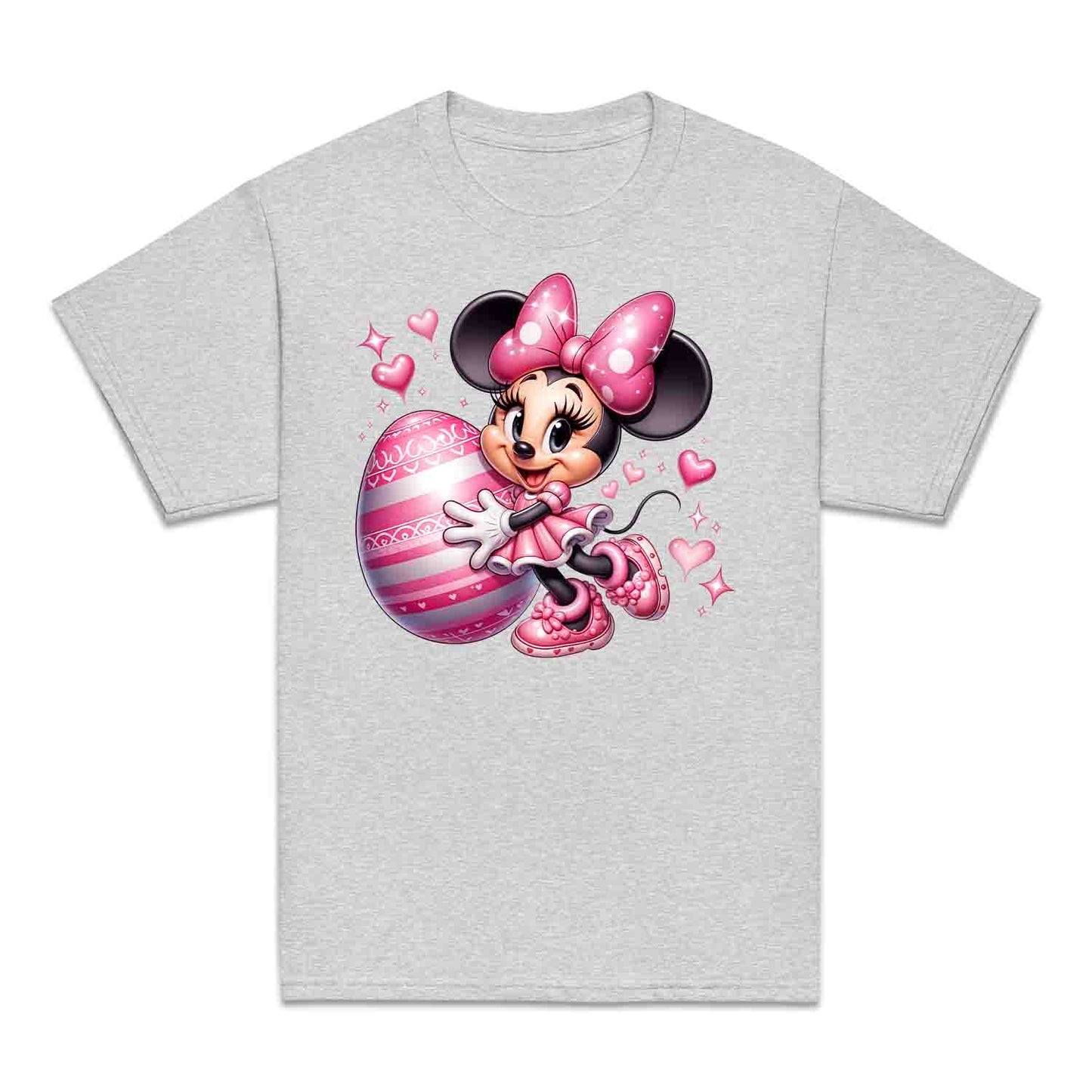 Disney Minnie Mouse Easter Kids T-Shirt | Pink Bow & Festive Egg Kids Jumper | Disney Lovers Hoodie | PRODUCT CODE: DNJKETEPASD