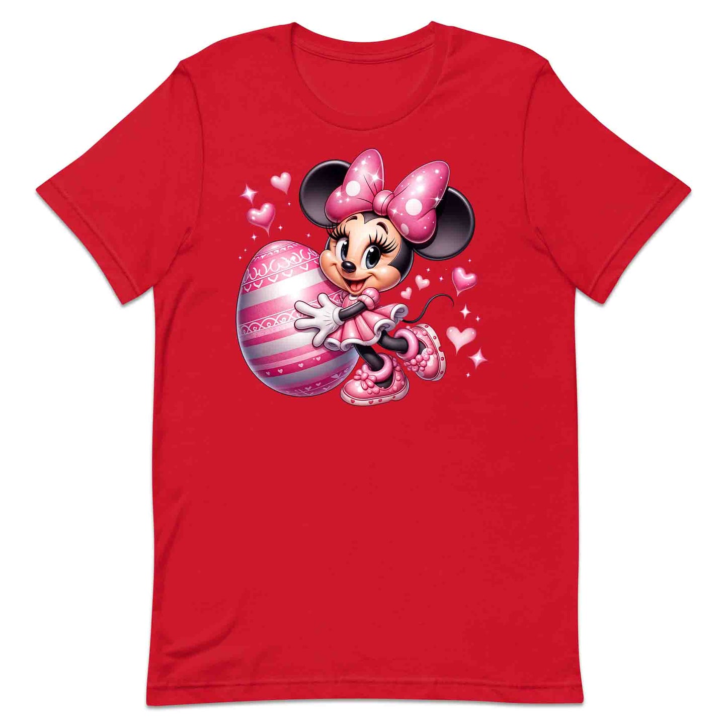 Disney Minnie Mouse Easter T-Shirt | Pink Bow & Festive Egg Jumper | Disney Lovers Hoodie | PRODUCT CODE: DNJKETEPASD