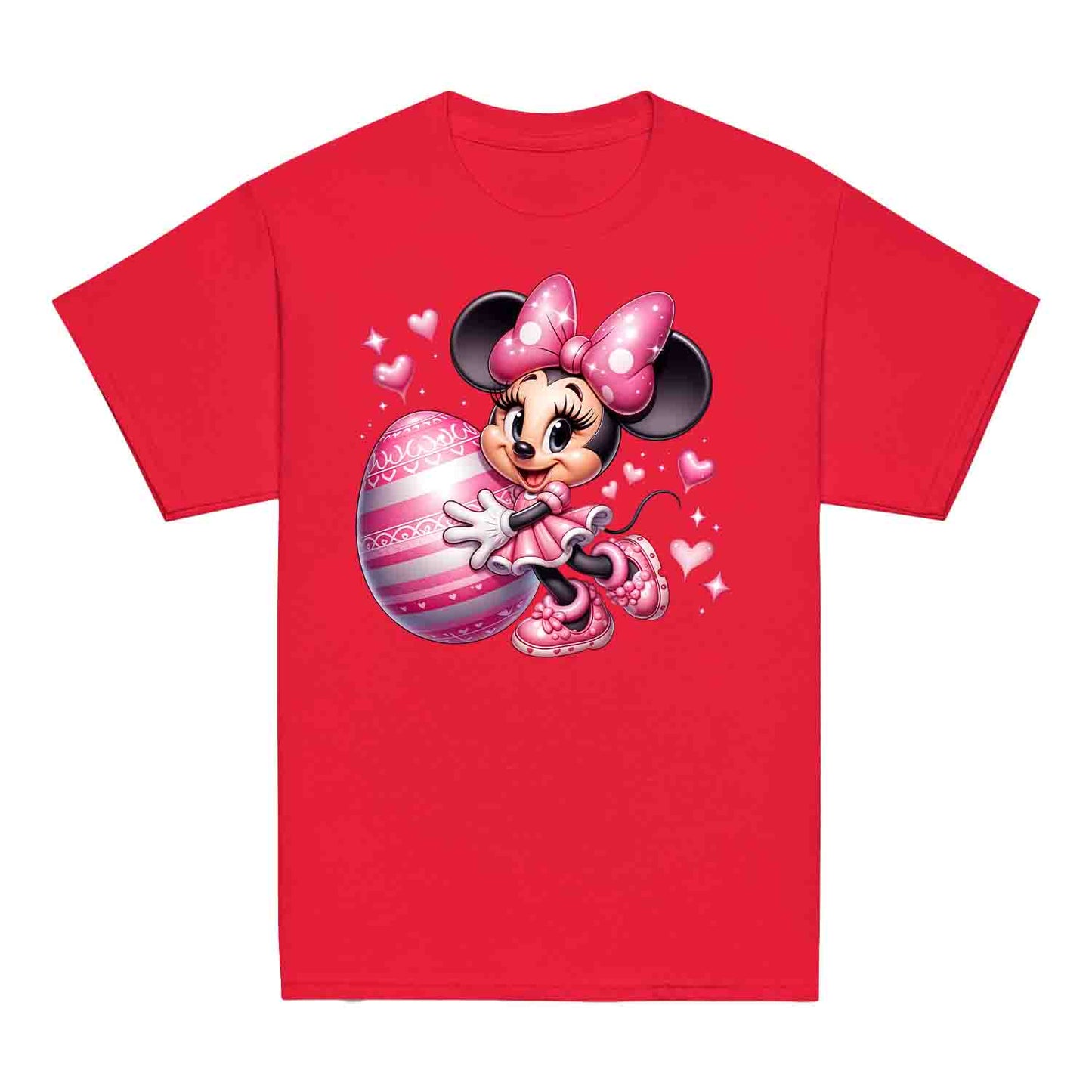 Disney Minnie Mouse Easter Kids T-Shirt | Pink Bow & Festive Egg Kids Jumper | Disney Lovers Hoodie | PRODUCT CODE: DNJKETEPASD